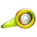 Kevin Howell - Martini Slide - 4 Hole - 18mm - Lemon Drop & Fruit Stripe w/ Slyme - The Cave