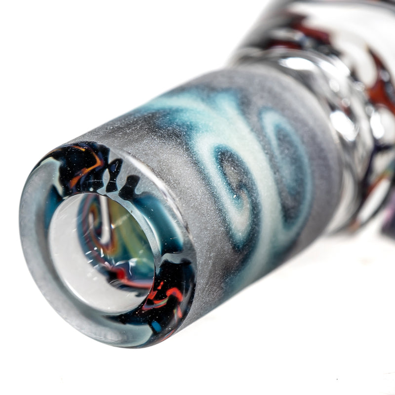 Kevin Howell - Martini Slide w/ Worked Joint - 4 Hole - 18mm - Bipolar w/ Royal Jelly - The Cave