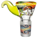 Kevin Howell - Martini Slide w/ Worked Joint - 4 Hole - 18mm - Bipolar w/ Slyrm - The Cave