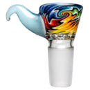 Kevin Howell - Martini Slide - 4 Hole - 18mm - Elemental Linework w/ Nimbus - The Cave