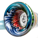 Kevin Howell - Martini Slide - 4 Hole - 18mm - Elemental Linework w/ Nimbus - The Cave