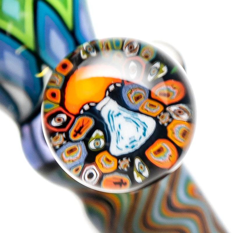 Kevin Murray - Martini Slide - 14mm - Multi Color Swirl & Seasons Filla - The Cave