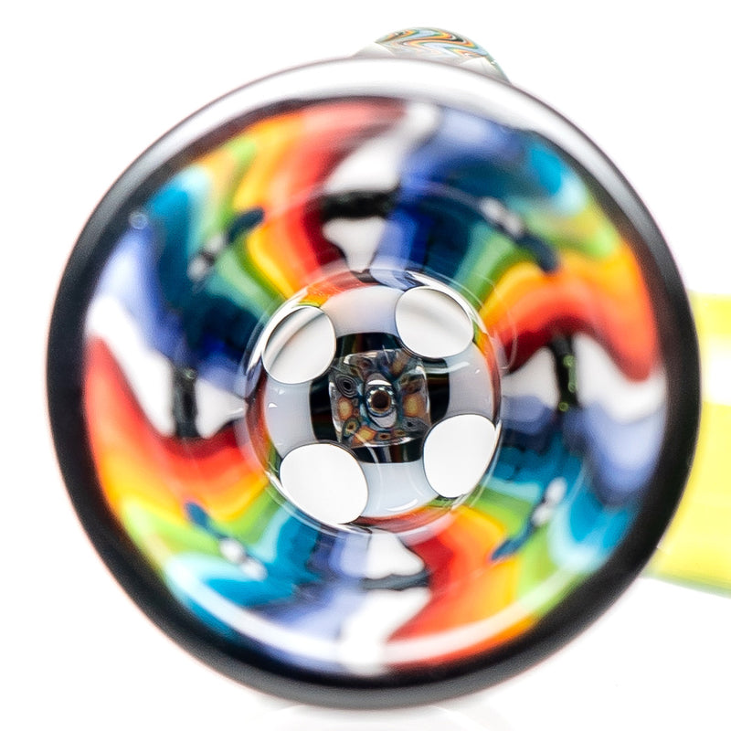 Kevin Murray - Martini Slide - 18mm - Multi Color Swirl & Rainbow Faces - The Cave