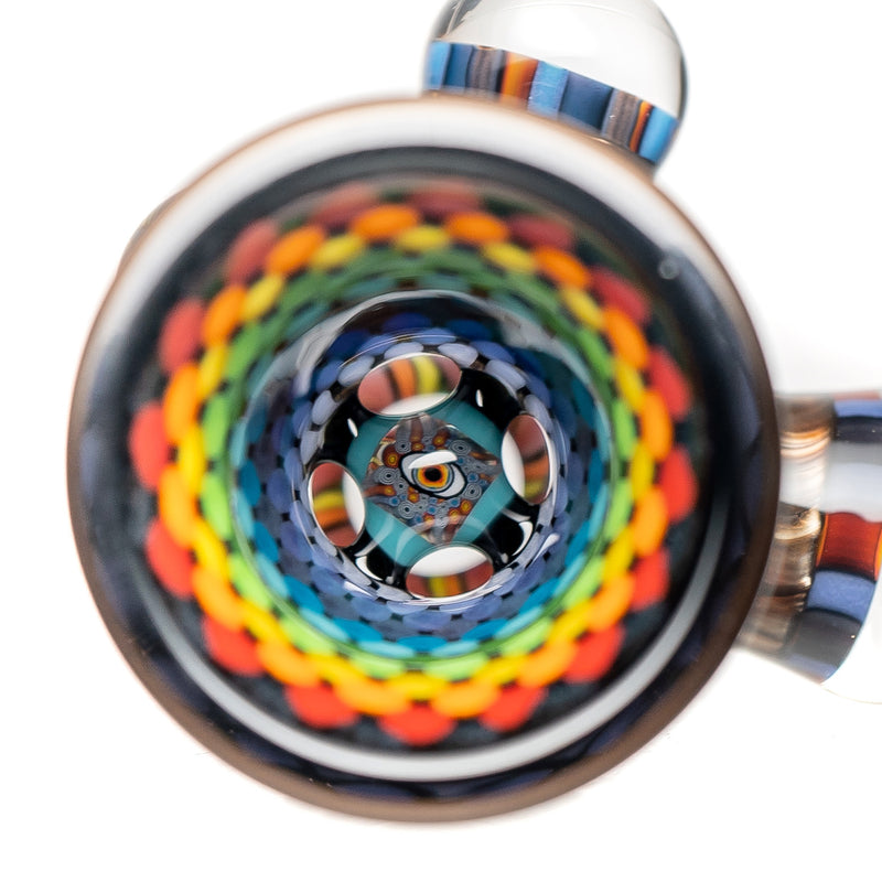 Kevin Murray - Martini Slide - 14mm - Rainbow Weave & Rainbow Reti - The Cave