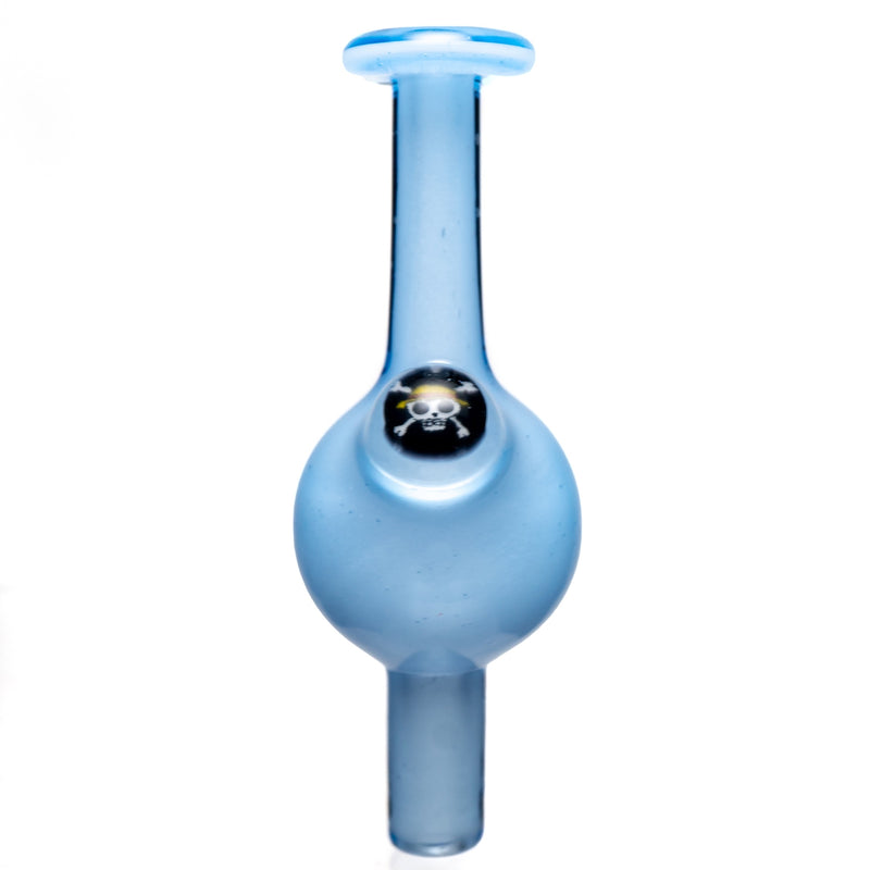 Keys Glass - Bubble Cap - One Piece - Blue Satin - The Cave