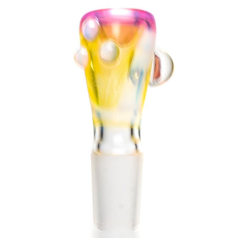 Keys Glass - Push Slide - 18mm - Kirby - Lemon Drop & UV Glopal - The Cave