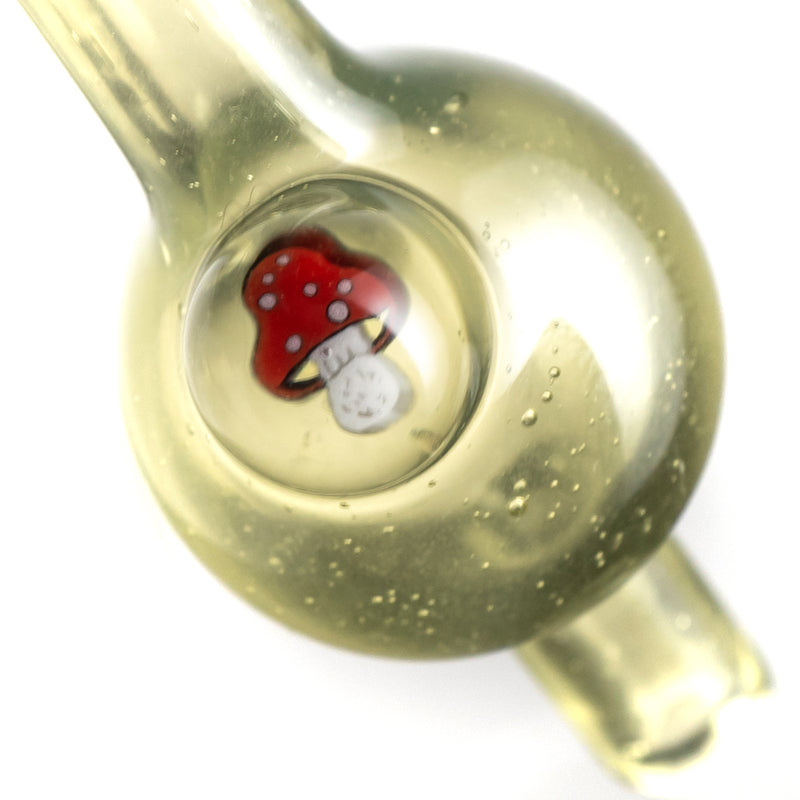 Keys Glass - Bubble Cap - Red Mushroom - CFL Pastel Potion - The Cave