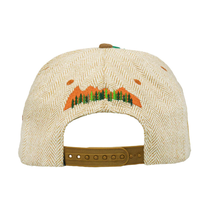 Grassroots - Kitchen Dwellers Tan Snapback Hat - Small/ Medium - The Cave