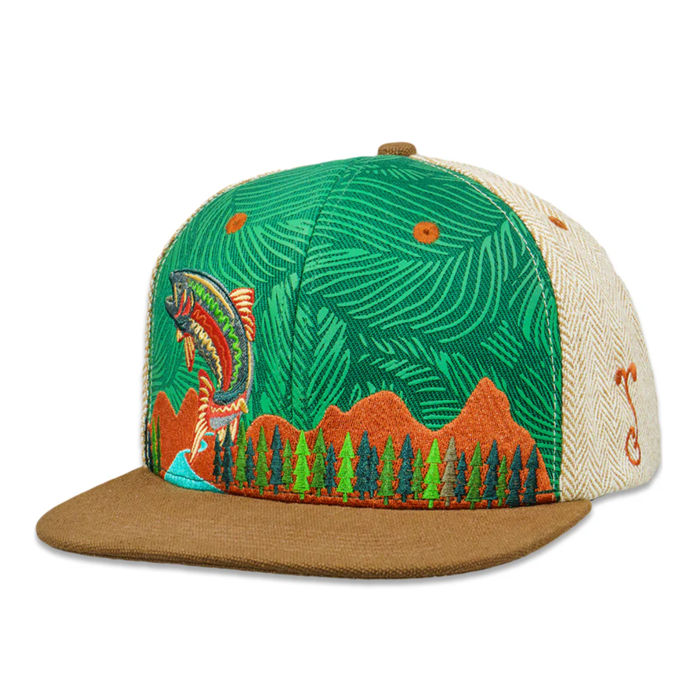 Grassroots - Kitchen Dwellers Tan Snapback Hat - Large/XL - The Cave