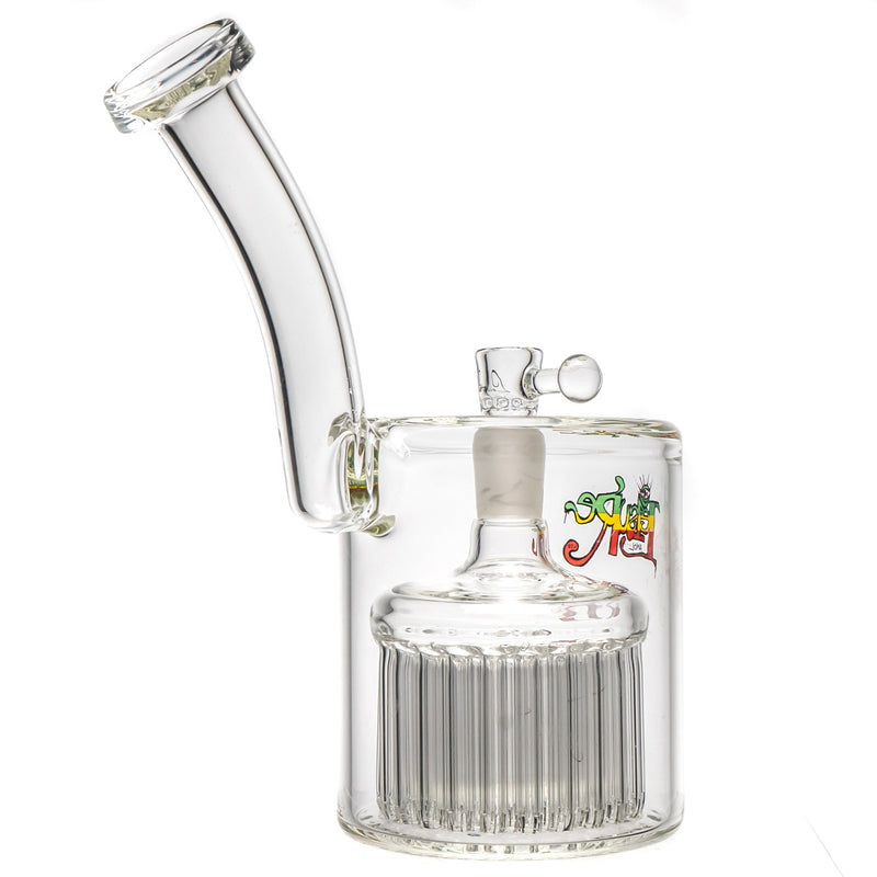 Leisure - 54 Arm Bubbler - Rasta Eye Label - The Cave