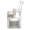 Leisure - 54 Arm Bubbler - White Graffiti Label - The Cave