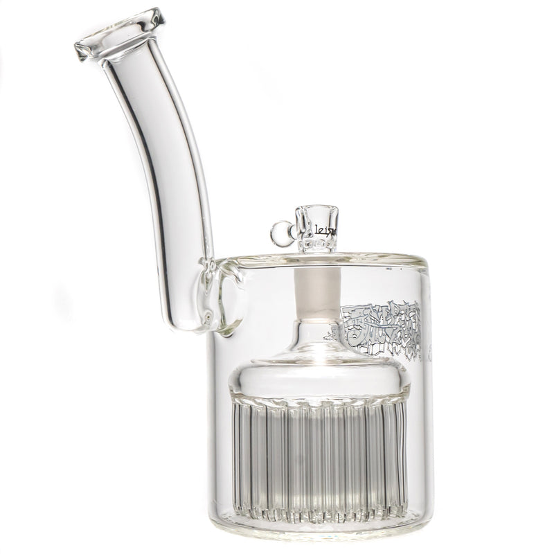 Leisure - 54 Arm Bubbler - White Graffiti Label - The Cave