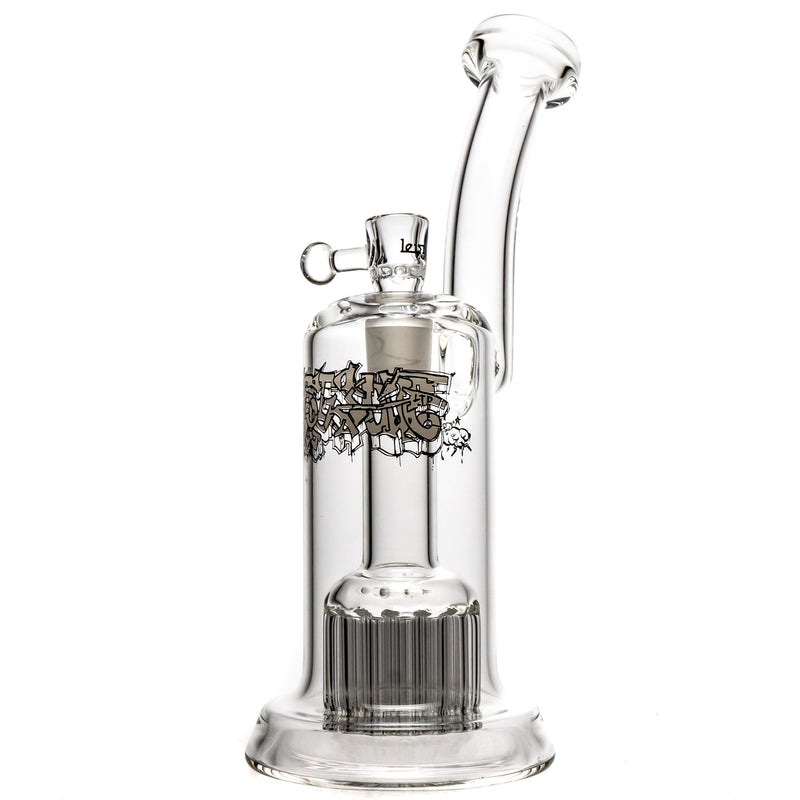 Leisure - 29 Arm Bubbler - 18mm - White Graffiti - The Cave