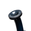 Leisure - Mini 6 Arm Bubbler - 14mm - Unobtainium & Steel Wool - The Cave