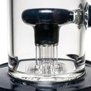 Leisure - Mini 6 Arm Bubbler - 14mm - Unobtainium & Steel Wool - The Cave