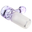 Leisure - Disk Slide - 18mm - Script Label - Transparent Purple - The Cave