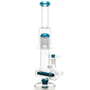 Leisure - Inline/13 Arm Tree Perc Tube - Peacock - The Cave