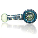 Leisure - Worked Disk Slide - 14mm - Titan w/ Black & White Wag - The Cave