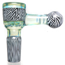 Leisure - Worked Disk Slide - 14mm - Titan w/ Black & White - The Cave