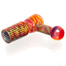 Leisure - Worked Disk Slide - 18mm - Yellow Orange Elvis w/ Hypnotech - The Cave