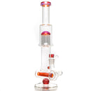 Leisure - Inline/13 Arm Tree Perc Tube - Yellow Orange Elvis - The Cave