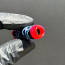 Leisure - Tip - Black Linework - Red/Pink - 13mm