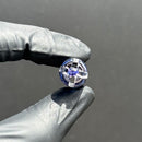 Leisure - Tip - Black Linework - Transparent Purple - 13mm