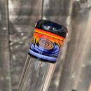 Mighty Chalice - 20.5" Beaker - 50x7 - Blue/Fire/Purple