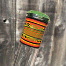 Mighty Chalice - 21" Beaker - 50x7 - Fire & Green