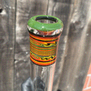 Mighty Chalice - 21" Beaker - 50x7 - Fire & Green
