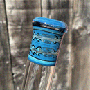 Mighty Chalice - 22.5" Beaker - 50x7 - Blues & Black