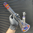 Mighty Chalice - 14" Beaker - 40x7 - Fire/Ice Accents - The Cave