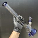 Mighty Chalice - 16" Beaker - 40x7 - Dark Blue Accents - The Cave