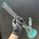 Mighty Chalice - 16" Beaker - 40x7 - Teal Accents - The Cave