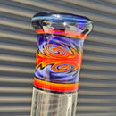 Mighty Chalice - 14" Beaker - 40x7 - Fire/Ice Accents - The Cave