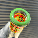 Mighty Chalice - 16.5" Beaker - 40x7 - Greens/Fire Accent