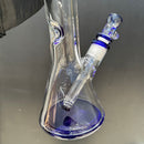 Mighty Chalice - 16" Beaker - 40x7 - Dark Blue Accents - The Cave