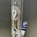 Mighty Chalice - 16" Beaker - 40x7 - Dark Blue Accents - The Cave