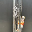 Mighty Chalice - 16" Hybrid Tube - 40x7- Amber/Tan Accents - The Cave