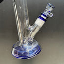 Mighty Chalice - 16" Hybrid Tube - 40x7- Dark Blue Accents - The Cave