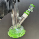 Mighty Chalice - 16" Hybrid Tube - 40x7- Green Accents - The Cave