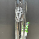 Mighty Chalice - 16" Hybrid Tube - 40x7- Green Accents - The Cave