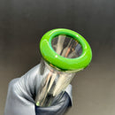 Mighty Chalice - 16" Hybrid Tube - 40x7- Green Accents - The Cave