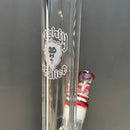 Mighty Chalice - 16" Hybrid Tube - 40x7- Red Accents - The Cave