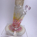 Mary Jane's Glass Studio - 26" Straight - 50x5 - Silver & Gold Fume - The Cave