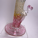 Mary Jane's Glass Studio - 26" Straight - 50x9 - Silver & Gold Fume - The Cave