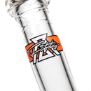 Moltn Glass - Fifty Bubbler - Double GÿZR Perc - Red Sig. Logo - The Cave