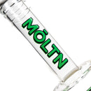 Moltn Glass - Sixty Five - Double GÿZR Perc - Green Shadow Label - The Cave