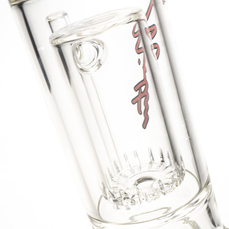 Moltn Glass - Sixty Five - Double Can Perc - Red Signature Label - The Cave