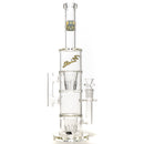 Moltn Glass - Sixty Five - Double GÿZR Perc - Yellow Sig. - The Cave